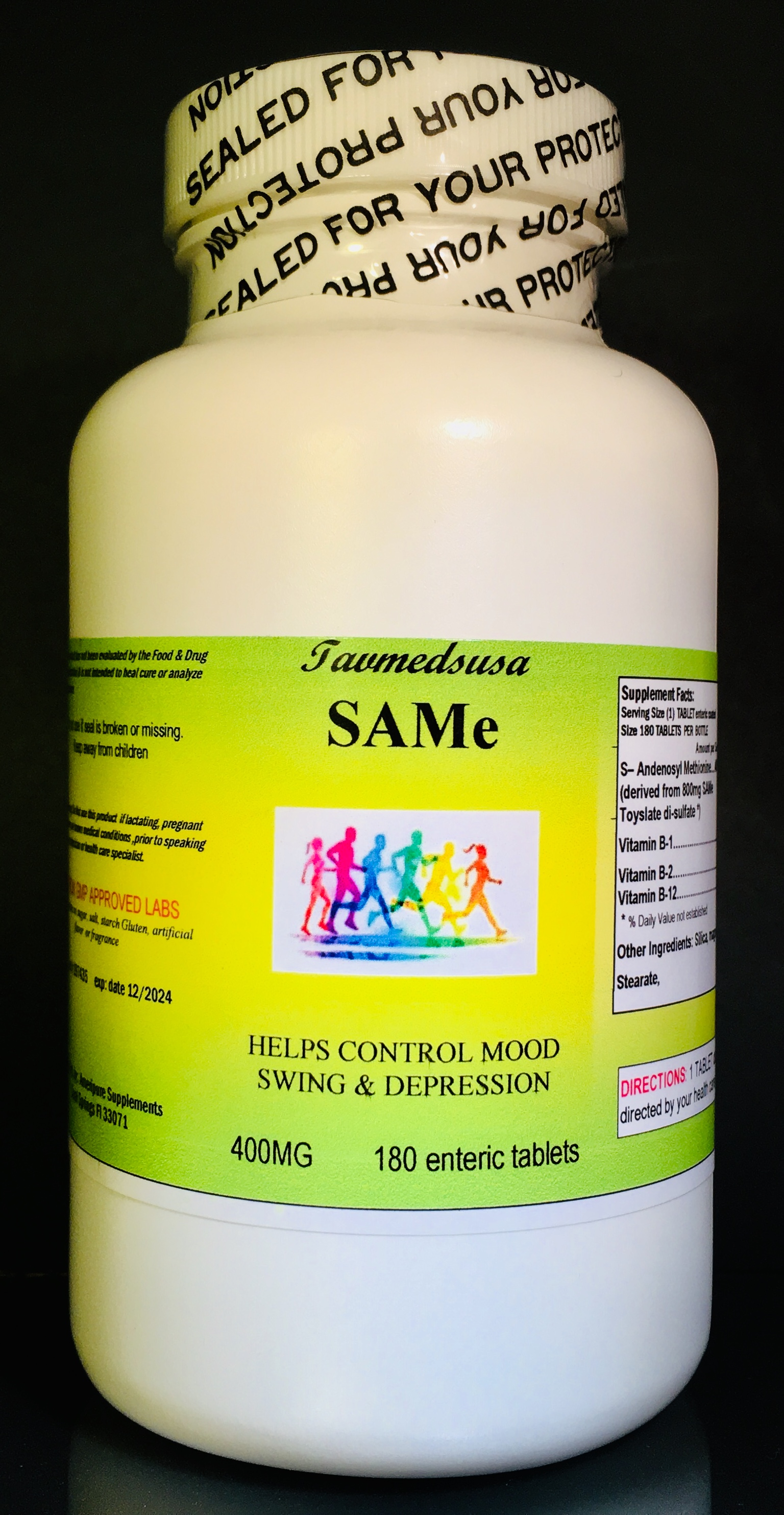 SAM-e 400mg - 180 tablets